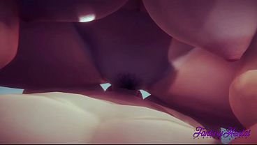 Download Video - Bleach Hentai 3D - Matsumoto Hanjobd&comma; boobjob with blowjob and fucked