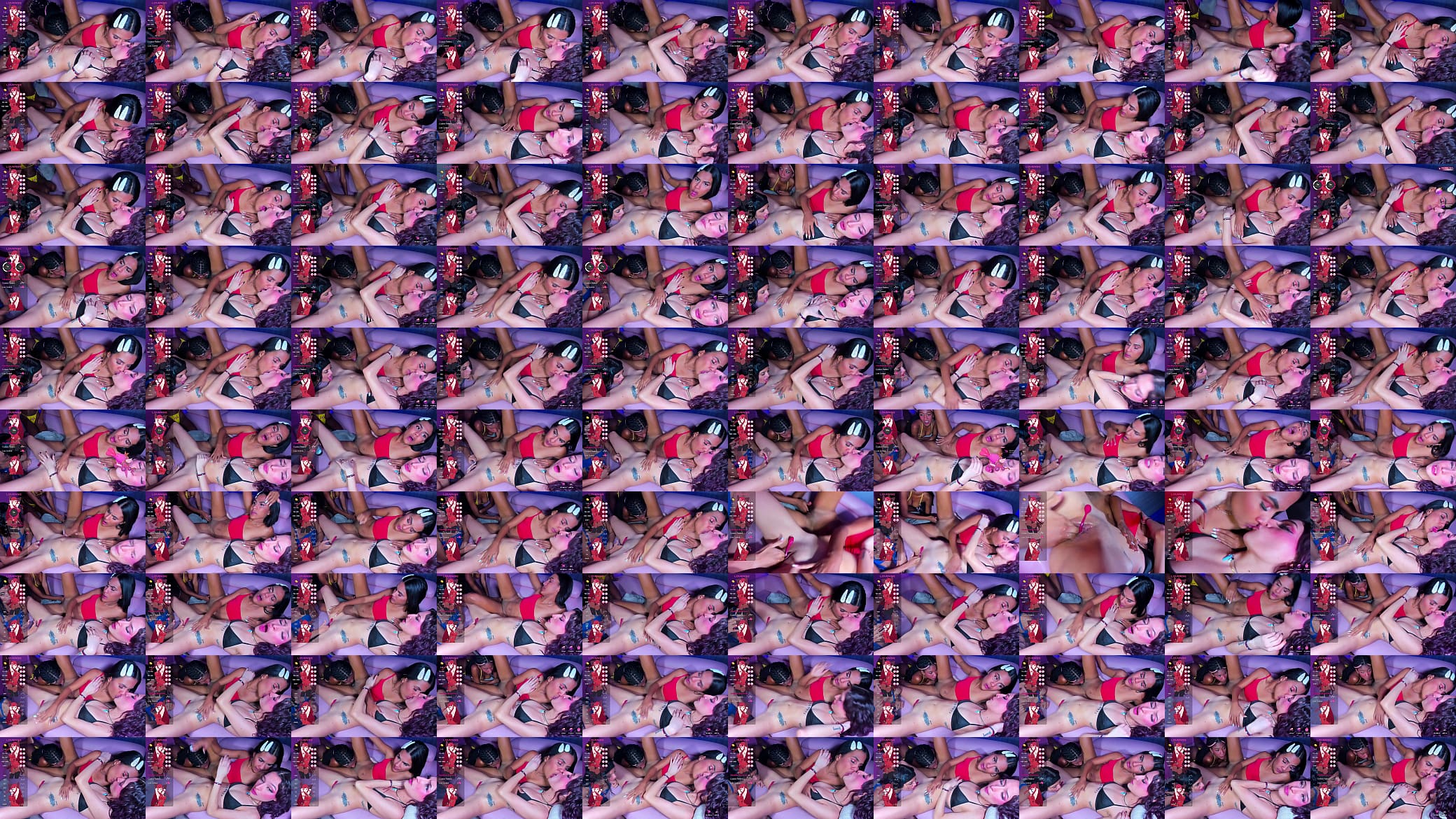 Jazmin licks her pussy and kisses her 预览图