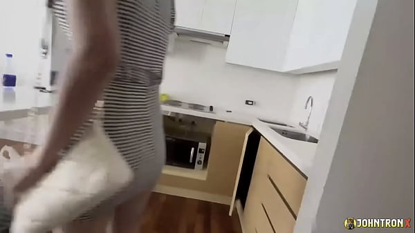 JohnTronX - Quiet Asian amateur babe gets pounded in her hairy pussy POV