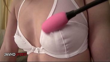 Maya Kato Gives Passionate Double Blowjob to Two Guys