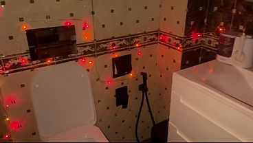 Merry Christmas! New Year's Eve Pissing Compilation! Yellow urine and dirty pads! Female POV!