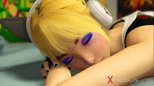 Download Video - A cute gamer girl gets her ass fucked hard by a sexy dickgirl in the g bedroom