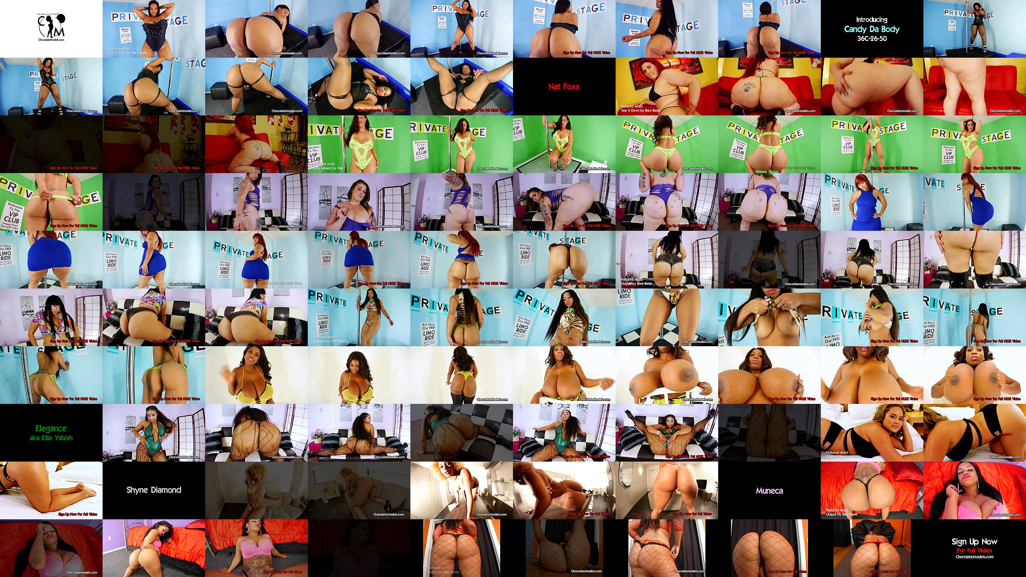 Mz Berry, Candy Da Body, Nat Foxx, Jada &amp; 10 Big Booty Strippers 预览图