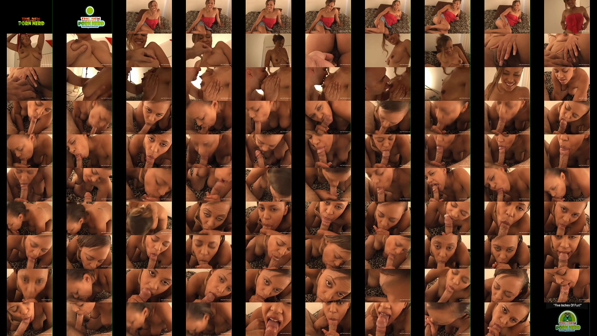 Caramel Honey MILF Sucking Down Nerd Cock Enjoyment 预览图