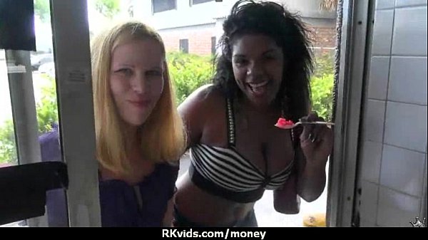 Cute Teen Sucked and fucked for cash 10