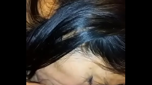 Aquí disfrutando de mamarla