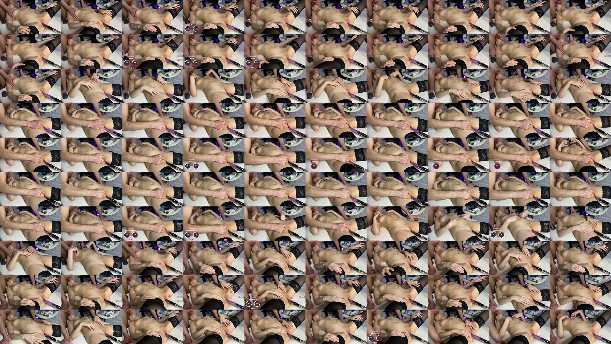 Live Show 2025-04-04 (1) Gagging Deepthroat, Lick Balls, Hard...Fast... 预览图