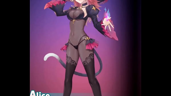 Cum&Gun Alice Card Naked