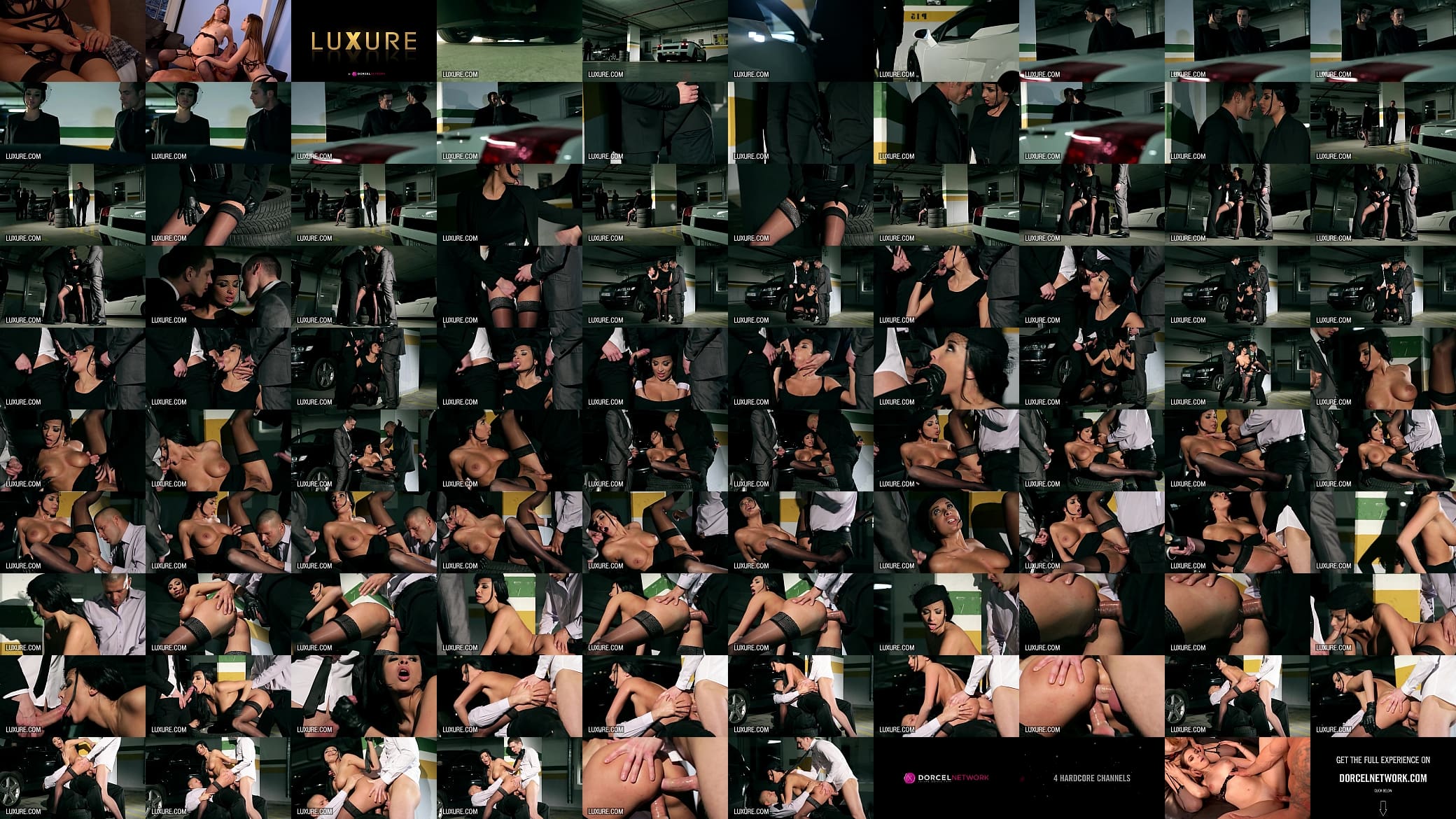 Hardcore orgy with Anissa Kate on a public parking 预览图