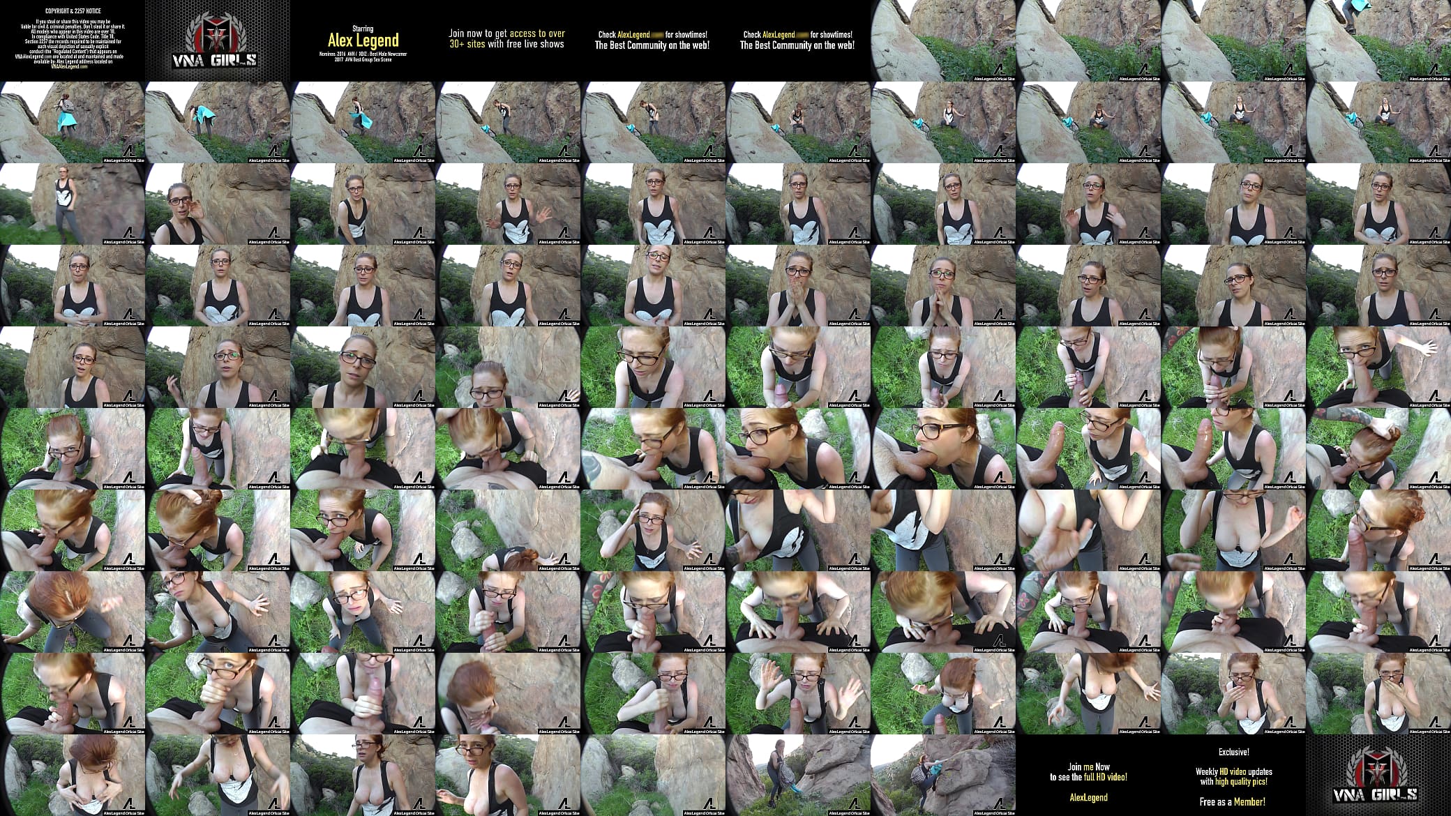 It&#039;s The Blowjobs Queen Penny Pax Hiking &amp; Milking Alex Legend! 预览图