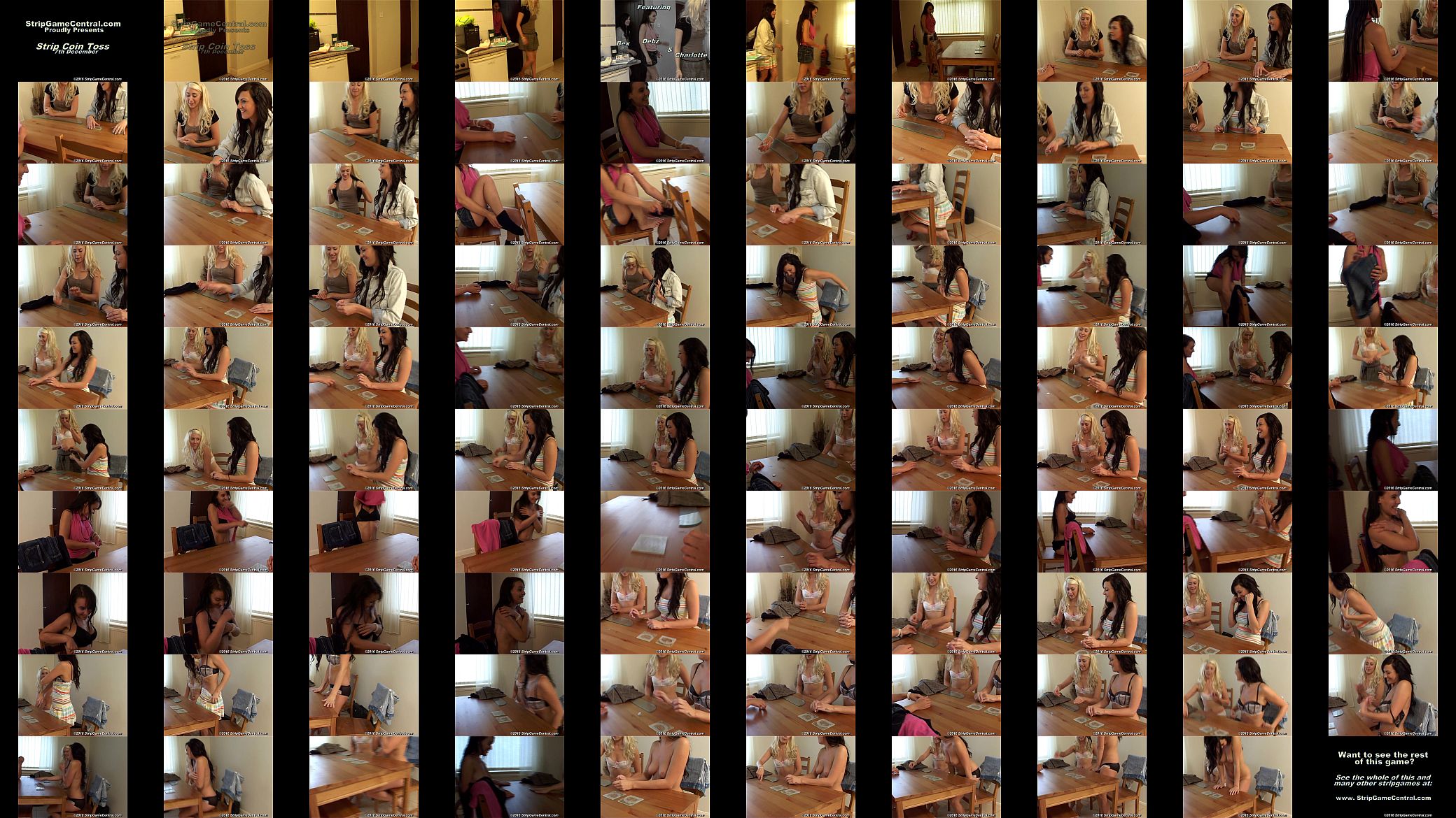 Bex, Debz &amp; Charlotte play Strip Coin Toss 预览图