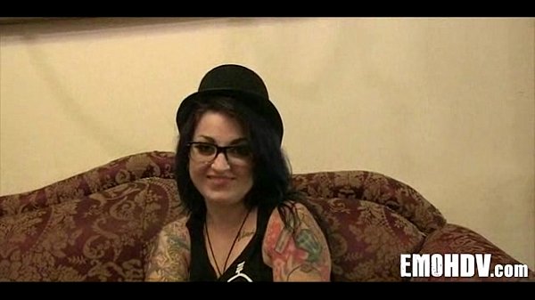 Emo slut with tattoos 1249