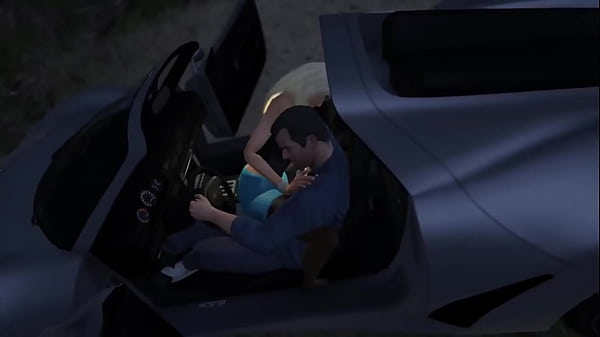 GTA 5 - Michael gets a Hooker service