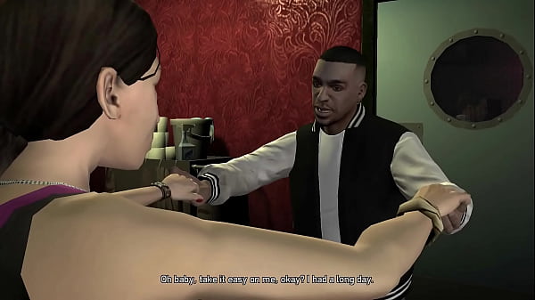 GTA 4 - Luis gets a Blow Job from an Asian Babe (Kay Hartman) in the Club