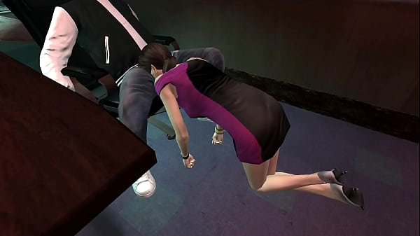 GTA 4 - Luis gets a Blow Job from an Asian Babe (Kay Hartman) in the Club