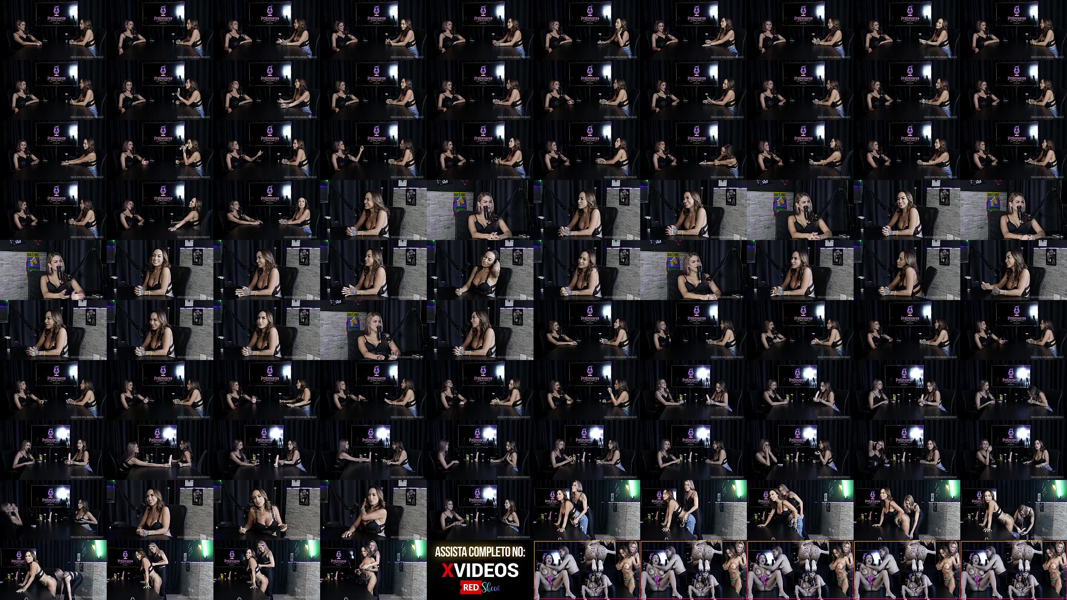 COMPILADO DA BELINHA BARACHO NO PRELIMINARES PODCAST COM BIA HOT (WATCH ON: SHEER/RED) 预览图