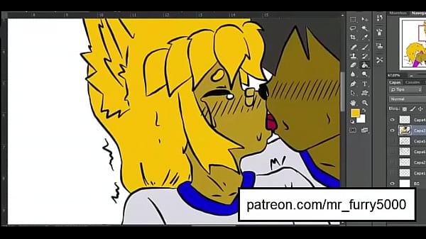 Speed paint furro 003 (ISABEL, FOX GIRL)