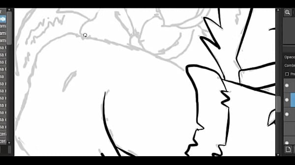 speed paint furro 003 (ISABEL, FOX GIRL)