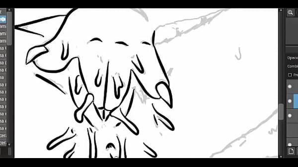 speed paint furro 003 (ISABEL, FOX GIRL)