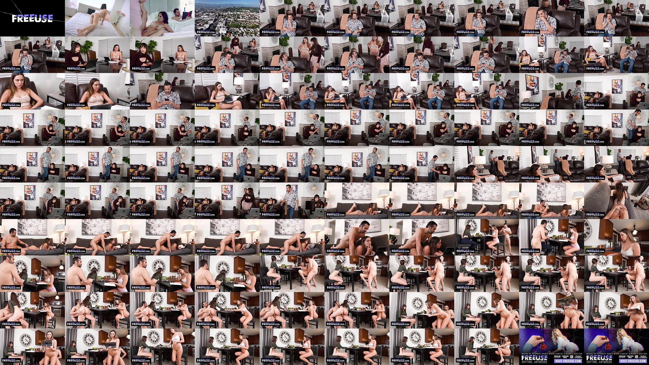 Donnie Takes What He Wants From His Freeuse Roommates Lexi Luna and Blair Hudson 预览图