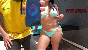 Erotic massage roulette decides EVERYTHING, she didn't know what the outcome would be