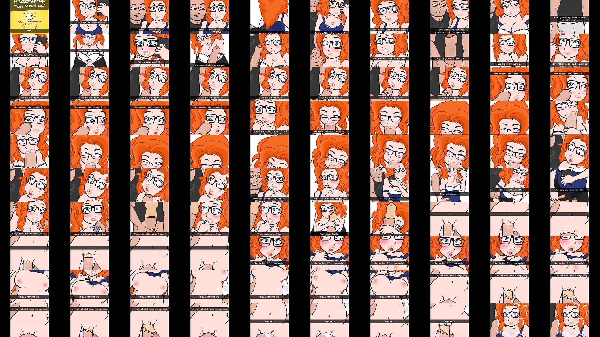 PeachyPop Fan Meet Up Porn/Hentai Game 预览图
