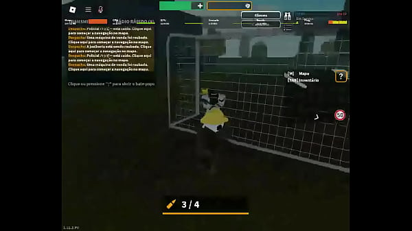 branquinho mostrando a g36 para os patos no Emergency Hamburg