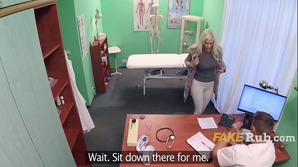 Italian Blonde Came In With Boob Ache