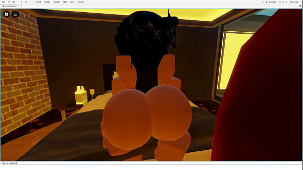 Roommate Slut wan to Tease and Ends up getting fucked (3) I Roblox