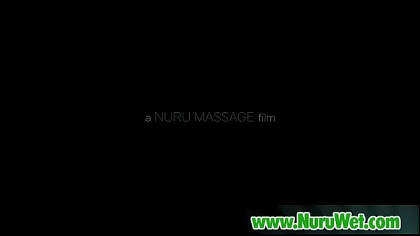Sexy asian masseuse blowjob big cock during nuru massage 07