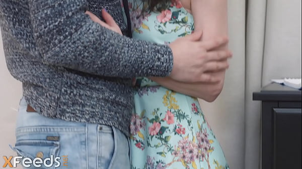 Lovely cutie riding her boyfriend's fat cock