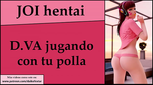 D.VA wants to play with your cock. JOI in Spanish.