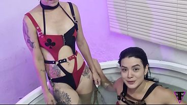 38 WEEK COMPILATION Charlot Kink wet dress Moonblack BDSM bathtub bondage Yessica Bunny 70107