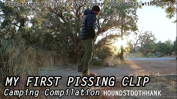 My First Pissing Clip Camping Compilation