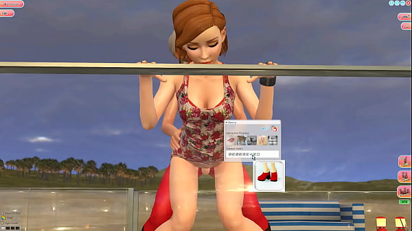 Lesbian Sex in Girlvania Summer Lust