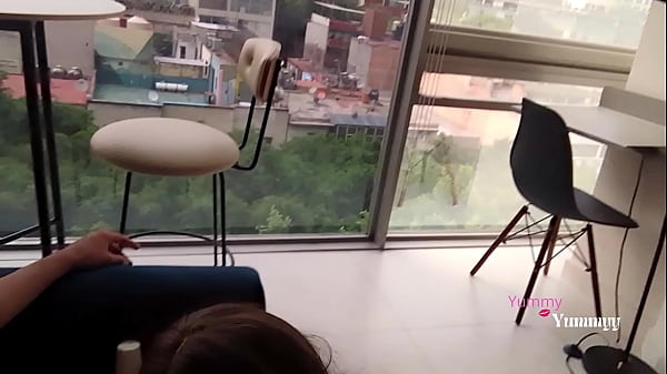 Sucking dick for the first time!! My teacher takes me to his apartment for my bad behavior in class. Slutty sucks her teacher's dick for a few points!!