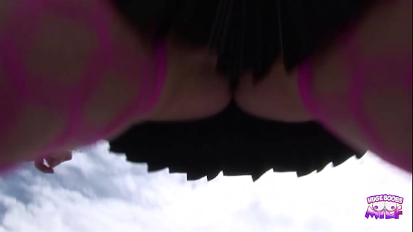 A guy smashed busty blonde in doggy style while dirty talking to him