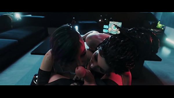 CYBERFUCK 2077 ( Judy , Panam and V FUTA )