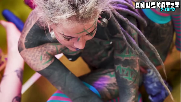 Alt girls getting wild with intense toys and having fun with their asses