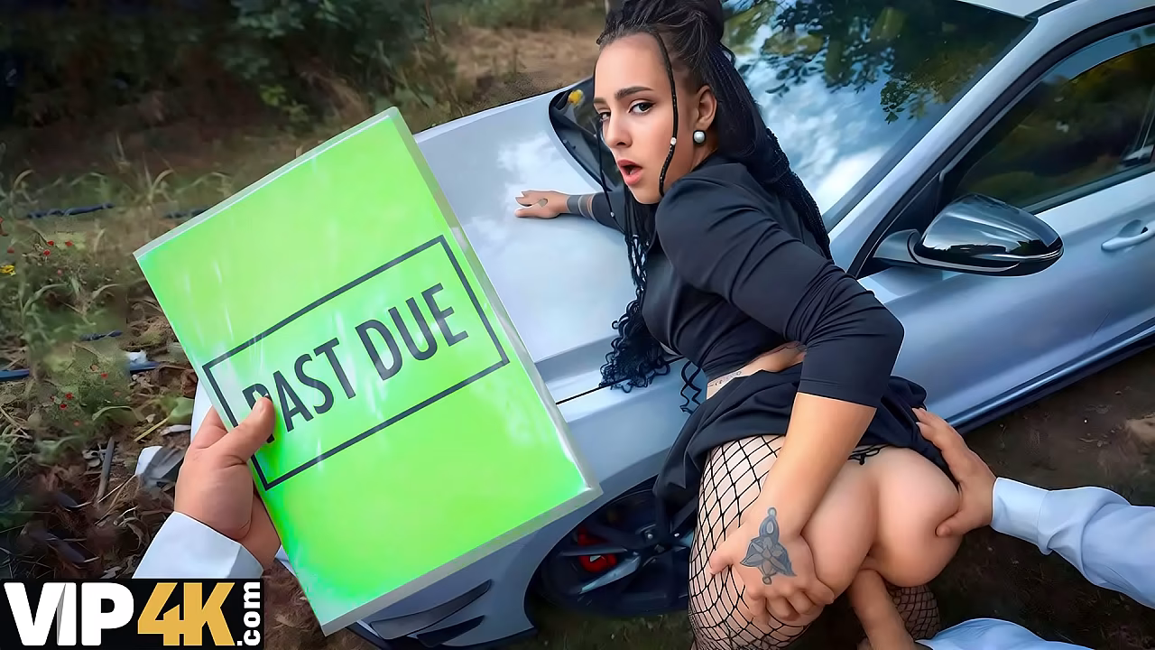 DEBT4k. Watched by having car sex...