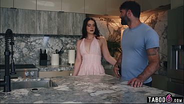 Stepbro fucks stuck under the sink MILF sister-in-law M…