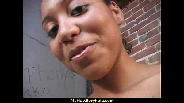 Gloryhole Ebony Girl Booty Shake and Suck 24