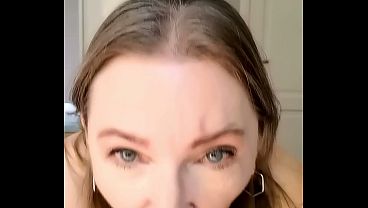 "I’ve Been Waiting for You" : Mature POV Seduction in White & Blue