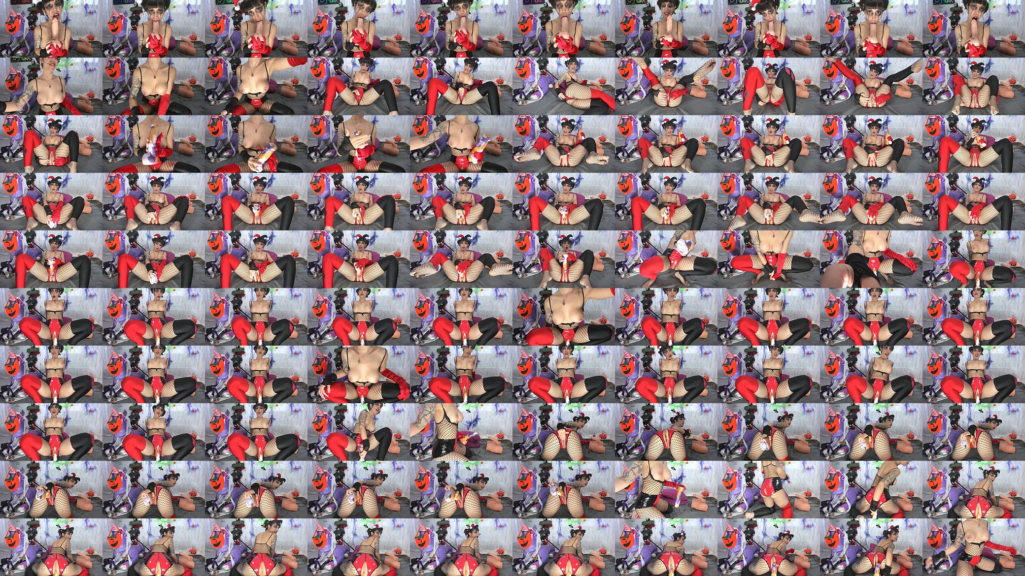 Harleyquinn fucks mouth and pussy 预览图