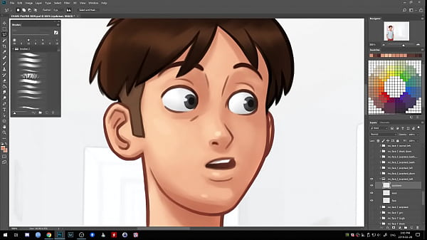 Stream | Picarto | DarkCookie - Summertime Saga (2019.02.28)