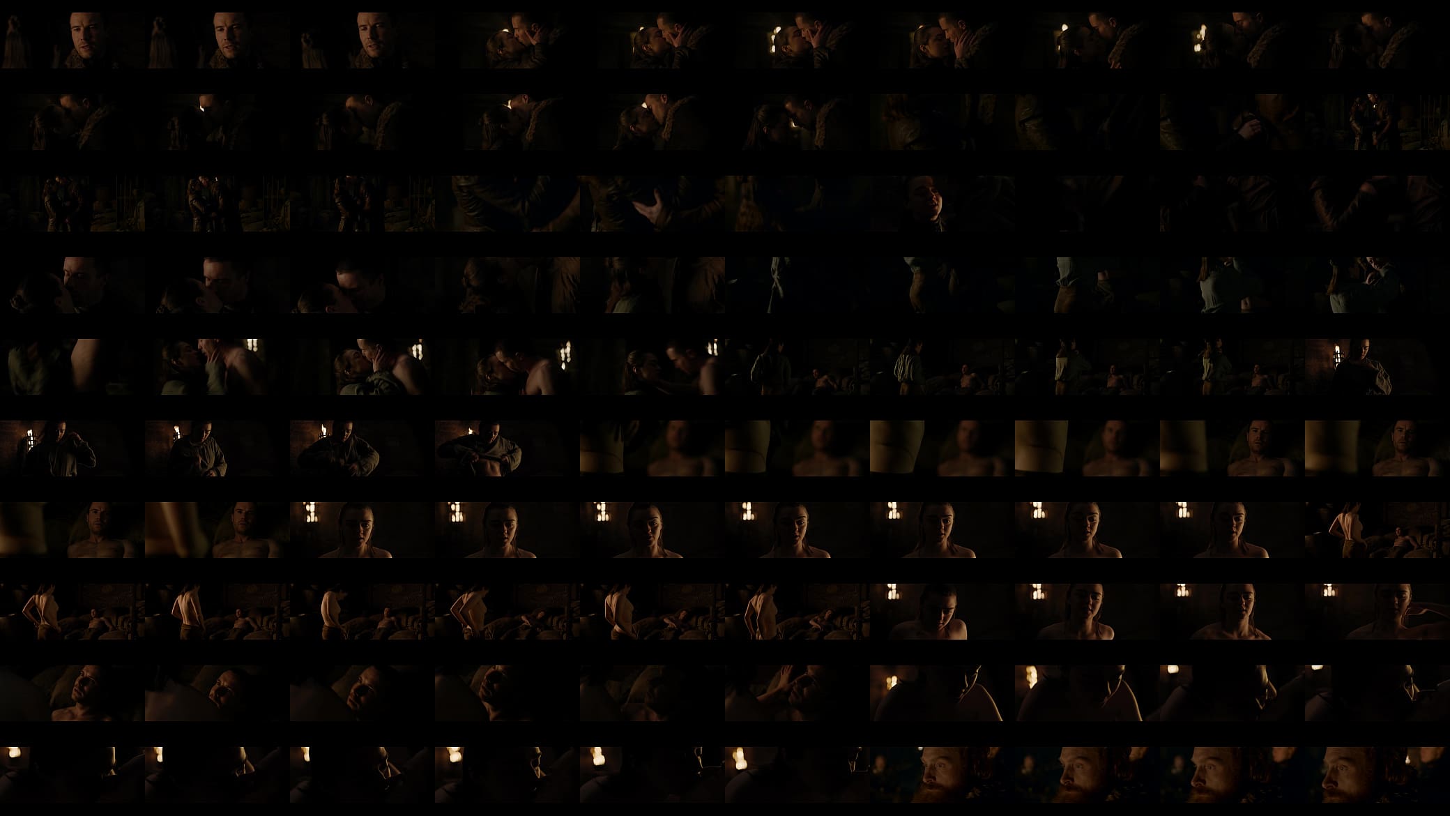 Maisie Williams Sex Scene from GoT s08e02 预览图