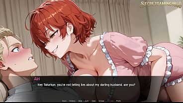 助けて!私は尻軽女と結婚してしまった!Creamy Games作 - 妻が大きなミルクのようなおっぱいを見せる、巨乳のBBW - 3Dヘンタイポルノゲーム