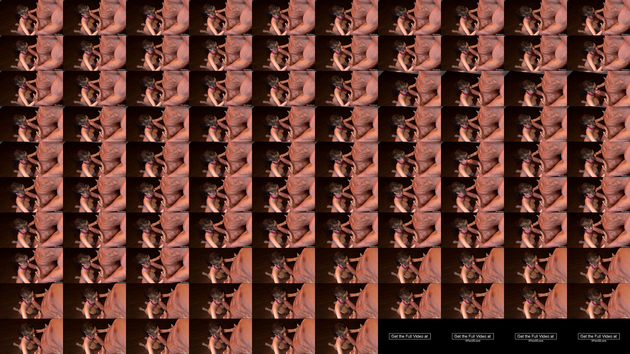 3D Porn big cock deepthroat facefuck teaser 预览图