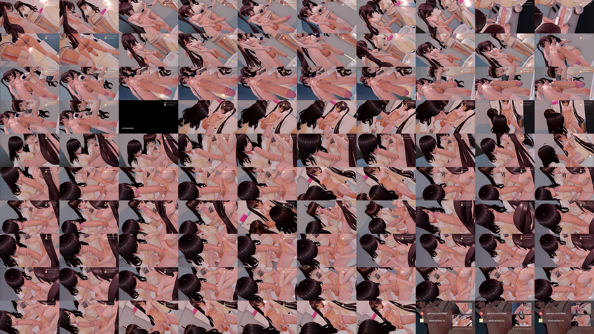 Futanari Mona&#039;s toilet trouble 预览图