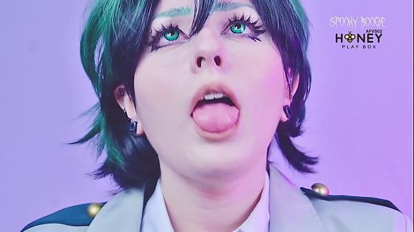 Midoriya Izuku with awesome tits and juicy pussy tries out a new vibrator and cums! - Honeyplaybox